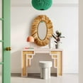 thumbnail image 6 of Suzie Cream & Rattan Console Table, 6 of 6