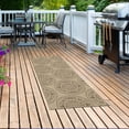 thumbnail image 6 of Ottomanson Jardin Medallion Design 3x7 Non Shedding Indoor Runner Rug, 2'7" x 6'11", Beige, 6 of 7
