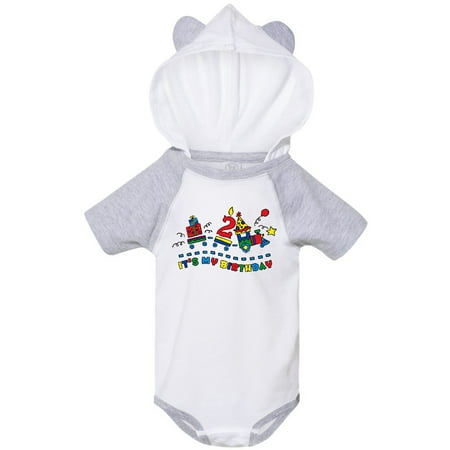 

Inktastic Choo Choo 2nd Birthday Gift Baby Boy Bodysuit