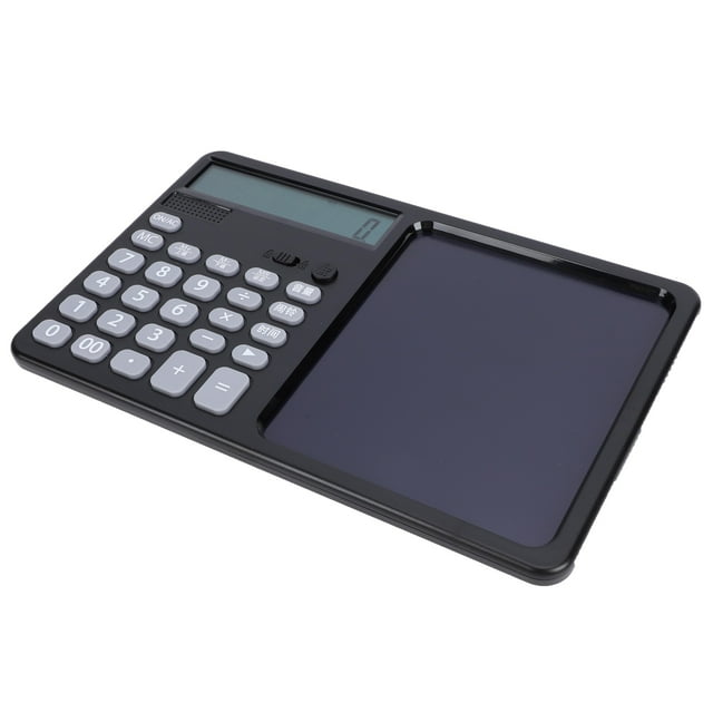 Calculadora Parlante Multifuncional, Calculadora Con Pantalla Grande De 12 Dígitos, Teclas Altamente Responsivas, Multifuncional Con Bloc De Escritura De 7 Pulgadas Para Oficina,