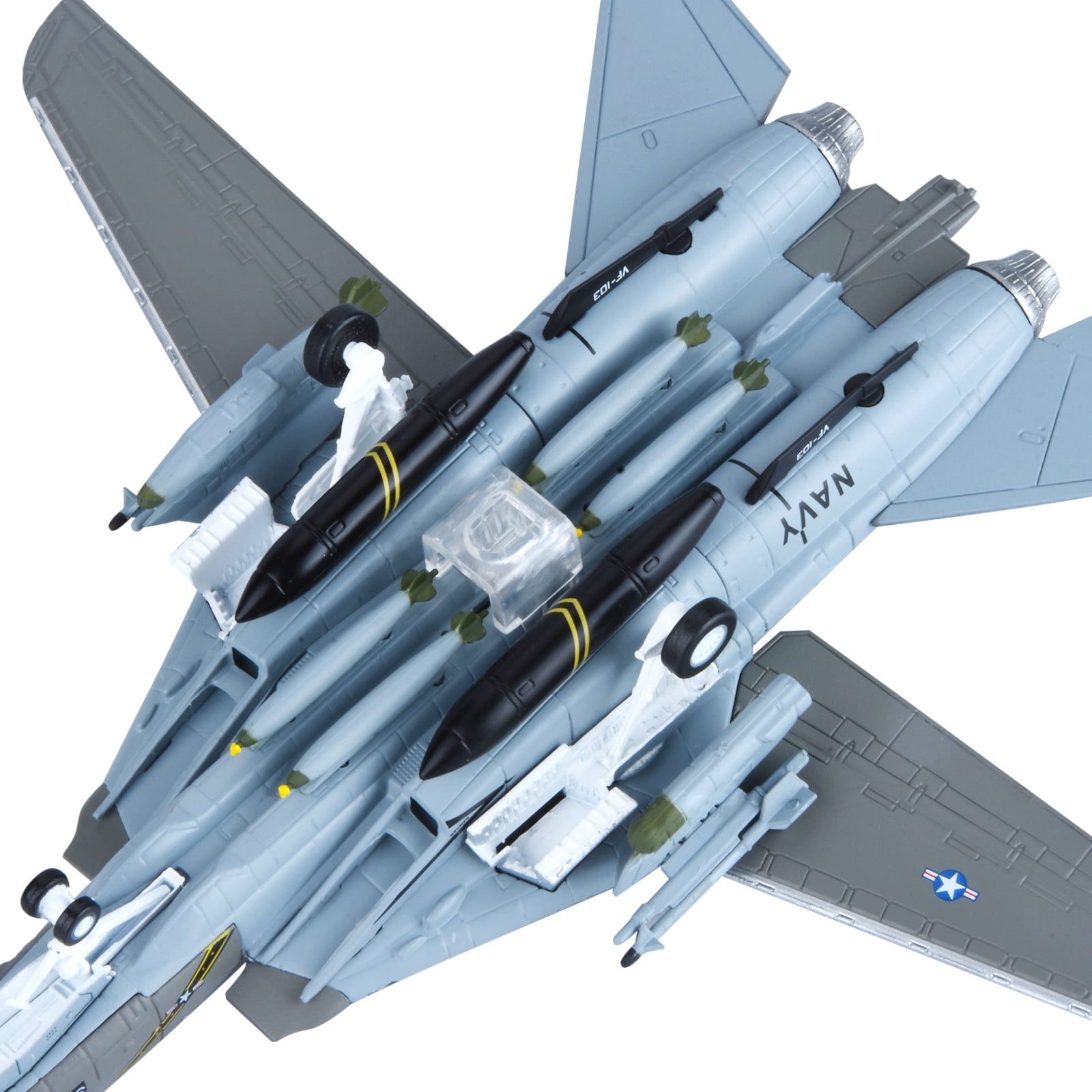 Display Toy F-14 Tomcat US Composite Model Exquisite Aviation Collectible for Enthusiasts