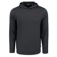 thumbnail image 2 of Men's Cutter & Buck Black New Mexico State Aggies Coastline Epic Comfort Eco Recycled Long Sleeve Hoodie T-Shirt, 2 of 3