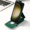 thumbnail image 5 of SaniMore for Samsung Galaxy S24 Ultra Wallet Case, Magnetic Card Pocket Flip Kickstand Removeable Crossbody Lanyard Shockproof Anti-fall PU Leather Anti-scratch for Girls Women Business Shell, Green, 5 of 14