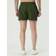 thumbnail image 5 of Pantalones cortos de natación con forro de malde color sólido con cintucon cordón pahombre Verde oli32, 5 of 6