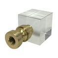 thumbnail image 3 of Royal Designs, Inc. Cube K9 Crystal Finial for Lamp Shade, F-5041C-1, Polished Brass, Single, 3 of 5