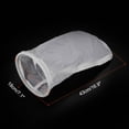 thumbnail image 2 of Unique Bargains 16.9'x7' 500 Mesh Nylon Strainer Paint Filter Bag for Filtering, 2 of 5