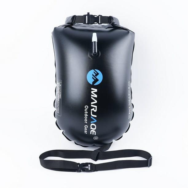 Bolsa de deriva inflable para flotar en el trasero, bolsa de almacenamiento para flotadores de pedos en el talón, bolsa impermeable