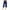 Blue, variant on JLFKNG Womens Casual Pants Simple Solid Color Elastic Sports Yoga Pants Breathable Slim Fit Trousers Mid Calf Length Wide Leg Womens Dailywear