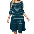 thumbnail image 1 of El cuento de la ballena Vestidos de fiesta de noche Vestido midi sexy Vestido femenino dulce de una pieza Coreano La grulla de papel Rick Crane, 1 of 6