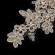 thumbnail image 4 of 2x Boda Encaje Apliques Florales Adornos De Escote Cuello Decoración Para Bricolaje Manualidades Ropa Nupcial, Disfraces, Sombreros Hugo Aplique de ajuste de encaje, 4 of 10