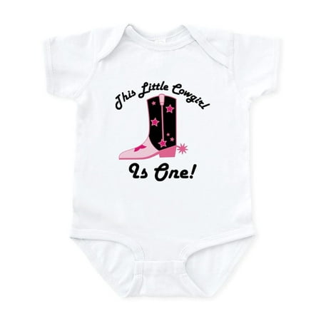 

CafePress - Cowgirl 1St Birthday Infant Bodysuit - Baby Light Bodysuit Size Newborn - 24 Months