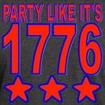 thumbnail image 3 of CafePress - Party Like Its 1776 T Shirt - Men's Classic Graphic Cotton T-Shirt, 3 of 4