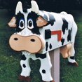 thumbnail image 3 of Handmade Custom Metal Cow Mailbox Cow Letter Box Outdoor Funny Farm Animal Mailboxes For Farm And Outside Garden Decor Post Box, 3 of 5