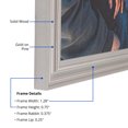 thumbnail image 3 of ArtToFrames 4" x 6" Silver Picture Frame, 4x6 inch Silver Wood Poster Frame (WOM-5388), 4 Pack, 3 of 8