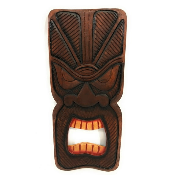 Money Tiki Mask Shield 20" Plaque - Pop Art Culture | #Dpt514850