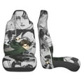 thumbnail image 5 of Attack On Titan Auto Seat Covers 2pcs Car Seat Protectors Non-Slip Vehicle Seat Cushions Stylish Protective Car Seat Covers, 5 of 9
