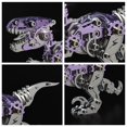 thumbnail image 3 of Puzzle metálico 3D FILASLFT Velociraptor para adultos mayores de 14 años, 3 of 7