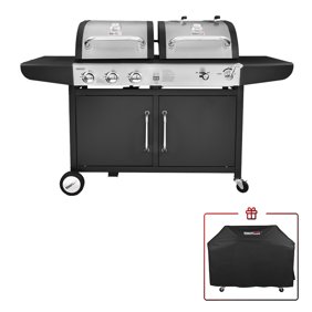 Blackstone Duo 17 Griddle And Charcoal Grill Combo Walmart Com Walmart Com