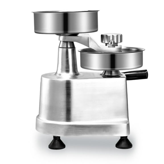 Commercial Hamburger Patty Maker Machine, Heavy Duty Stainless Steel Burger Press with 3 Interchangeable Molds (4/5/6 Inch), Includes 1500 Patty Papers for Beef Meat Forming