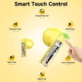 thumbnail image 5 of True Wireless in-Ear Earbuds, aigo Bluetooth 5.4 Headphones ,32H Long Playtime with Charging Case,USB C Charge,IPX4 Waterproof for Android IOS Workout,Yellow, 5 of 9