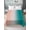 Teal Pink, variant on Twin Size Flat Sheet Only, Teal Pink Ombre Soft Brushed Microfiber Bed Sheets, Modern Abstract Art Gradient Hotel Quality Breathable Bedding Top Sheet, Easy Care, 66"x96"