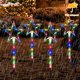 thumbnail image 3 of Estaca Patio Con Solar Navidad Estrella/árbol Colorida/cálida Impermeable Encendido Automático para Fiesta Navideña Rojo, 3 of 9