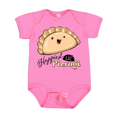 

Inktastic Happiest Lil Pierogi Gift Baby Boy or Baby Girl Bodysuit