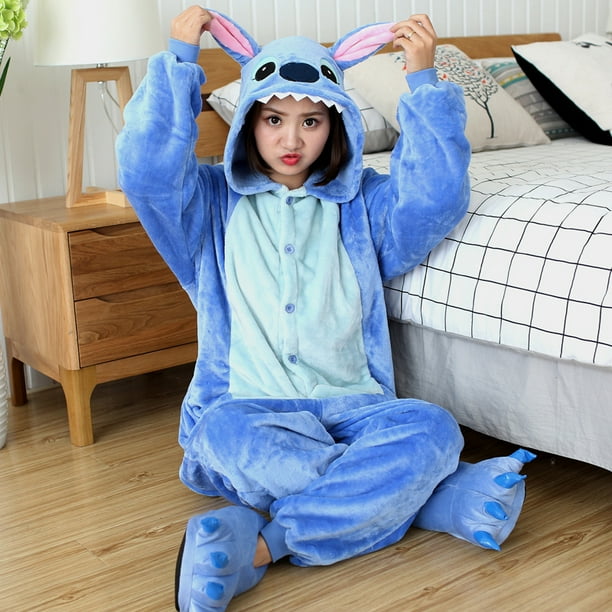 Stitch Onesie Pijama Mujer Pajamas Pijamas De Invierno De Stitch
