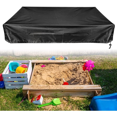 SHTKUYING Dust-proof sandbox protective sleeve-120× 120cm-sandbox frame ...