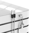 thumbnail image 2 of 16 clips para cables, gestión de cables, clips organizadores de cables de silicona autoadhesivos para escritorio, cable de carga USB, cable de alimentación, cable para ratón, PC, oficina, hogar Rojo Verde, 2 of 5