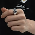 thumbnail image 6 of QQTDFG Men Stainless Steel Billiards Number 8 Lucky Biker Cool Signet Ring Size 6-12-10, 6 of 9