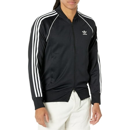 adidas Originals mens Adicolor Classics Primeblue SST Track Jacket Black/White Small