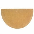 thumbnail image 2 of Nedia Home O2103 Tapis de Coco Robuste - 22 x 36 Po Demi-Ronde Sans Bordure- Plaine, 2 of 4