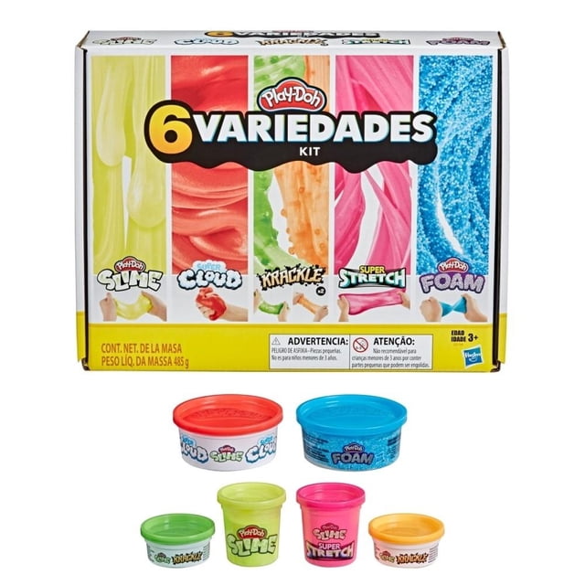 Set de juego Hasbro Play-Doh 6 Variedades