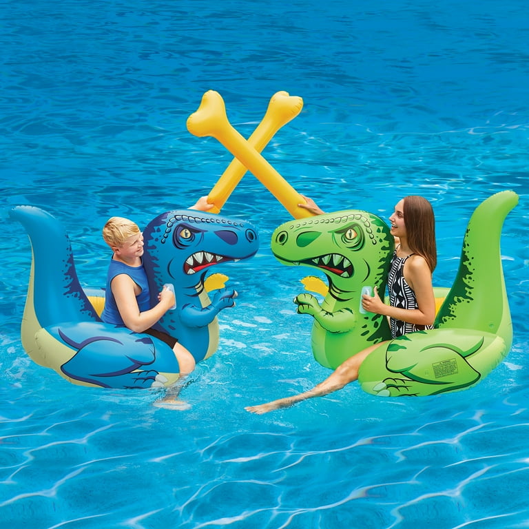 Dino best sale inflatable pool