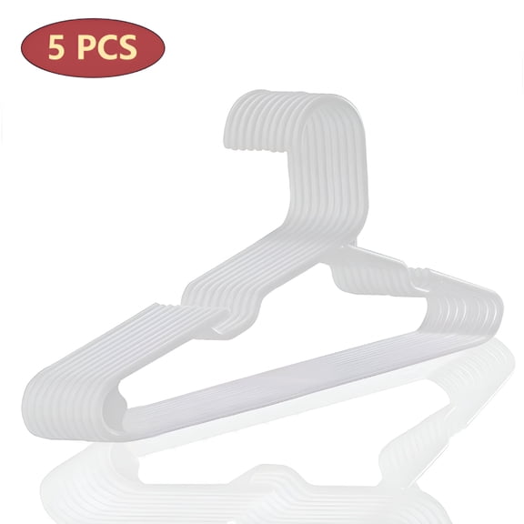 LAMIRO 50/100x Child Clothes Hangers Plastic Children Cloth Hanger Toddler Infant Baby