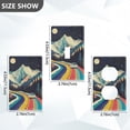 thumbnail image 7 of Yayeee Duplex Wall Plate 1-Gang 4.5"x2.7" Home Receptacle Light Switch Decorative Outlet Cover, Evening Mountain Road, 7 of 7