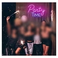thumbnail image 2 of Let's Party Neon Sign, Dimmable Pink, Weddings And Bachelorette Parties 29.5x43.4cm, 2 of 5