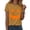 Z439 Yellow, variant on Landzoo Halloween Tops For Women Graphic Print Short Sleeve Crew Neck Shirt Party Comfortable Women T Shirt Size L Army Green