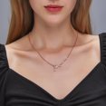 thumbnail image 4 of SPRING PARK Women Shiny Pendant Chain Wine Goblet Shape Love Heart Shape Necklace, 4 of 7