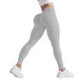 thumbnail image 3 of CHENge High Waisted Pants for Women Relaxed Regular Fit Buttery Soft 7/8 Length No See Through Tummy Control Cycling Workout Yoga Pants, 3 of 4