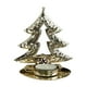 thumbnail image 2 of Candelabro Navideño, Escaparate, Adornos Dorados, Decoración Navideña de Hierro, Bandeja para Velas, 2 of 6