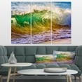 thumbnail image 1 of Design Art - Océan Tournant Vert, 1 of 1