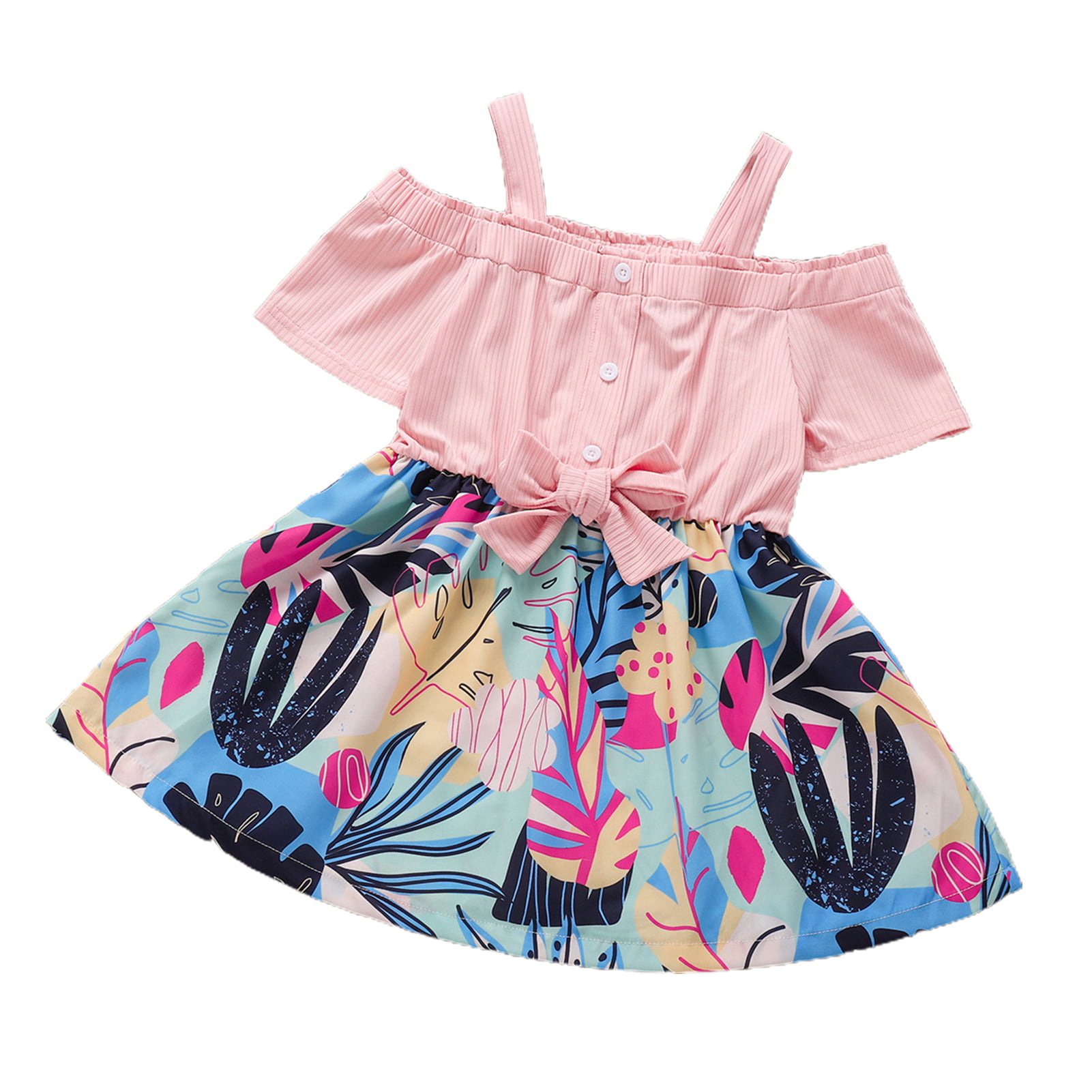 Pink 18-24M Zara casual dress discount 79% KIDS FASHION Dresses Print 