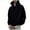 Black, variant on Mens Pullover Hooded Dressy Casual Hoodies Fleece Lined Sweatshirts Y2K Fashion Clothes with Pockets Purple S
