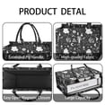 thumbnail image 4 of Large Capacity Tote Bag,Vintage Halloween Elements Pattern Handbag Fashion Luxury Tote Bag,15.7"x13"x 5.1" Inches,Laptop Compatible, 4 of 6
