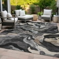 thumbnail image 3 of Dalyn Rugs Machine Washable Indoor/Outdoor Chantille ACN2162 Granite 9' x 12' Rug, 3 of 9