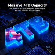 KingSpec VP14000 1TB PCIe 5.0x4 M.2 NVMe 2280 Gen5 SSD 3D NAND Internal Solid State Drive, Seq. Read Speeds Up to 14000/8000 MB/s, Best for AI Computing, Gaming, and Heavy Duty Workstations