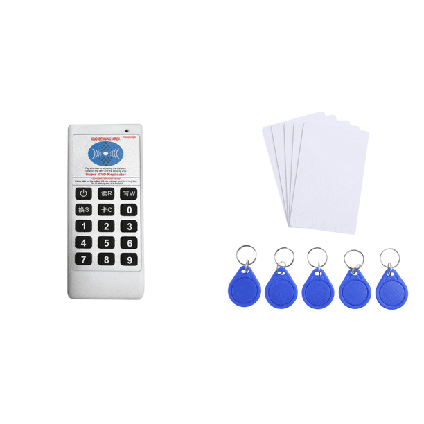 Clonador duplicador de identificación de 125Khz y 1356 MHZ programador IC/escritor de copiadora duplicadora RFID