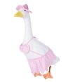 thumbnail image 4 of Porch Goose Outfit Costumes Garden Statue Clothing, Durable Fabric for Patio Yard Decor, Fits Concrete or Real Goose Figures, Vibrant Outdoor Decoration, 1set, 4 of 8